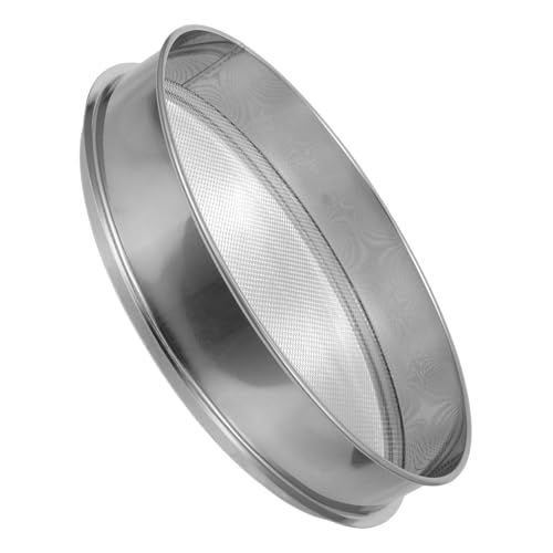 SUPVOX Edelstahl Gartensieb Maschen Feinmaschiges Bodensieb für Erde Kompost Sand Steine Gartenfilter Sieb Langlebig und Rostfrei für Gartenarbeit und Bodenfiltration SUPVOX Edelstahl Gartensieb Maschen Feinmaschiges Bodensieb für Erde Kompost Sand Steine Gartenfilter Sieb Langlebig und Rostfrei für Gartenarbeit und Bodenfiltration von Supvox