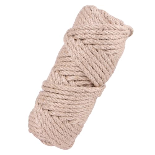 SUPVOX Ersatz Sisal Seil für Kratzbaum Schneidbares Langlebiges und Flexibles Katzenmöbel Zubehör Multifunktionale Katzenkratzhilfe aus Natürlichem Material SUPVOX Ersatz Sisal Seil für Kratzbaum Schneidbares Langlebiges und Flexibles Katzenmöbel Zubehör Multifunktionale Katzenkratzhilfe aus Natürlichem Material von Supvox