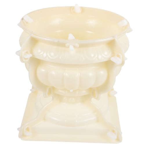 SUPVOX Europäische DIY Blumentopf Form Kunststoff Pflanzkübel Form Kunststoffform für Beton Gießform Bastelform für Sukkulenten Innen Außen Dekor von Supvox