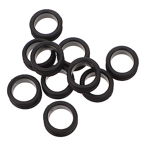 SUPVOX Fingerringe für Scheren 10 Stück Scherenzubehör für Friseurscheren und Haustierscheren Flexible Fingerabdeckungen SUPVOX Fingerringe für Scheren 10 Stück Scherenzubehör für Friseurscheren und Haustierscheren Flexible Fingerabdeckungen von Supvox