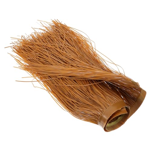 SUPVOX Flammenhemmendes Künstliches Strohdachrolle UV beständig Wetterfest Natürlich Wirkendes Reetdach für Garten Pavillon Terrassendekor Langlebig Pflegeleicht von Supvox