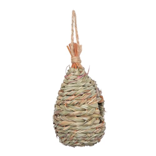 SUPVOX Geflochtenes Vogelhaus aus Natürlichem Gras Leichtes Langlebiges Vogelnest zum Aufhängen Eingangslöcher Wetterbeständig für Garten und Balkon Handgefertigtes Vogelnest SUPVOX Geflochtenes Vogelhaus aus Natürlichem Gras Leichtes Langlebiges Vogelnest zum Aufhängen Eingangslöcher Wetterbeständig für Garten und Balkon Handgefertigtes Vogelnest von Supvox