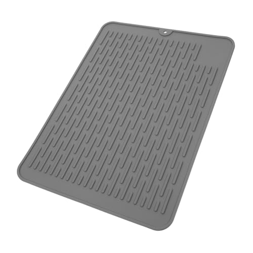 SUPVOX Hitzebeständige Langlebige Grillmatte als Vielseitiges Grillzubehör mit Einfacher Reinigung und Stilvollem Design für Outdoor grill Küchenarbeitsplatte und Spatelablage von Supvox