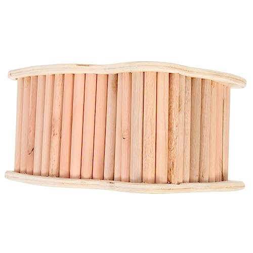 SUPVOX Holzleiter Hamster Brücke Sicheres Kleintier Klettergerüst Fördert Bewegung und Koordination Kompakt Leicht für Zwerghamster und Kleine Haustiere SUPVOX Holzleiter Hamster Brücke Sicheres Kleintier Klettergerüst Fördert Bewegung und Koordination Kompakt Leicht für Zwerghamster und Kleine Haustiere von Supvox
