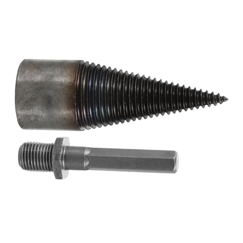 SUPVOX Holzspaltbohrer Kegelbohrer aus Hochkohlenstoffstahl Einfacher Einsatz für Brennholzspaltung Kompatibel mit Akku Elektroschraubern Robustes Holzspaltwerkzeug für Vielseitige SUPVOX Holzspaltbohrer Kegelbohrer aus Hochkohlenstoffstahl Einfacher Einsatz für Brennholzspaltung Kompatibel mit Akku Elektroschraubern Robustes Holzspaltwerkzeug für Vielseitige von Supvox