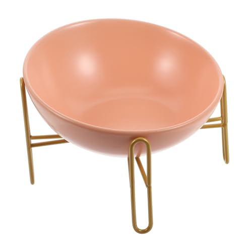 SUPVOX Keramik Katzenfutternapf mit Eisenständer Rutschfester Katzenfressnapf Erhöhter Futternapf für Sauberes Fressen Dekorativer Napf für Katzenfutter und Wasser Zuhause SUPVOX Keramik Katzenfutternapf mit Eisenständer Rutschfester Katzenfressnapf Erhöhter Futternapf für Sauberes Fressen Dekorativer Napf für Katzenfutter und Wasser Zuhause von Supvox