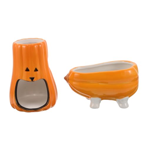 SUPVOX Keramik Kürbis Wasserflaschenhalter mit Versteckfunktion Stabiler Trinkflaschenständer für Hamster Mäuse Kaninchen Robust Vielseitig für Kleine Haustiere SUPVOX Keramik Kürbis Wasserflaschenhalter mit Versteckfunktion Stabiler Trinkflaschenständer für Hamster Mäuse Kaninchen Robust Vielseitig für Kleine Haustiere von Supvox