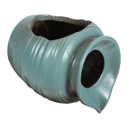 SUPVOX Keramikbrunnen Garten Zierornament mit Zirkulierendem Wasserfall Mini Keramikdose Outdoor Gartendeko Wasserbrunnen Topf für Innen und Außen Natürliche Wasserzirkulation Elegantes SUPVOX Keramikbrunnen Garten Zierornament mit Zirkulierendem Wasserfall Mini Keramikdose Outdoor Gartendeko Wasserbrunnen Topf für Innen und Außen Natürliche Wasserzirkulation Elegantes von Supvox