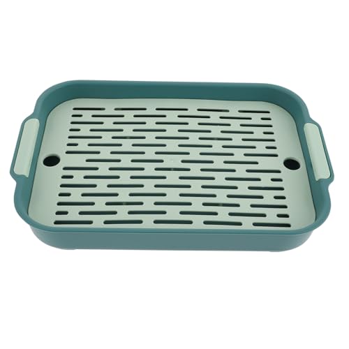 SUPVOX Kleintier Toilette aus Robustem rutschfeste Kaninchen Toilette mit Feinem für Geruchsfilterung Geeignet für Meerschweinchen Hamster Chinchilla und Kleine Haustiere Leicht zu SUPVOX Kleintier Toilette aus Robustem rutschfeste Kaninchen Toilette mit Feinem für Geruchsfilterung Geeignet für Meerschweinchen Hamster Chinchilla und Kleine Haustiere Leicht zu von Supvox