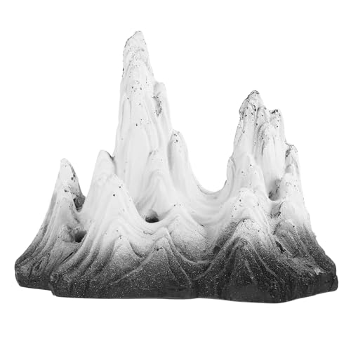 SUPVOX Kreatives Resin Berg Ornament Langlebig Realistisch für Aquarium Reptilienbecken Büro Schreibtisch Natürliche Landschaftsdekoration von Supvox
