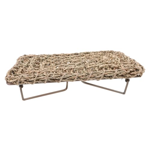 SUPVOX Lizard Lounger Bett für Reptilien Atmungsaktive Schlafmatte mit Eisenrahmen für Bartagamen und Kleine Tiere für Terrarien und Käfige SUPVOX Lizard Lounger Bett für Reptilien Atmungsaktive Schlafmatte mit Eisenrahmen für Bartagamen und Kleine Tiere für Terrarien und Käfige von Supvox