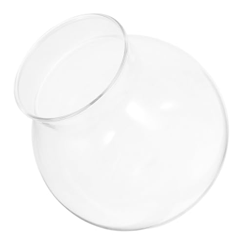 SUPVOX Mikrolandschaft Glasflasche Mittlere ohne Deckel DIY Betta Fisch Aquarium Multifunktionales Tischdekor Hydroponischer Pflanzvase für Fensterbrett und Büro von Supvox