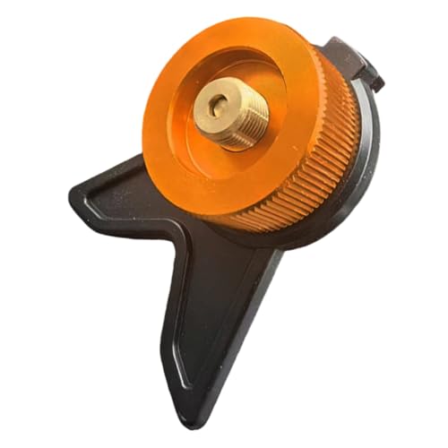 SUPVOX Outdoor Gas Tank Adapter mit Selbstabdichtendem Sicherheitsventil Kompakter Gaskocher Verbinder mit Halterung aus Aluminiumlegierung Kupfer und Abs für Camping und Wandern SUPVOX Outdoor Gas Tank Adapter mit Selbstabdichtendem Sicherheitsventil Kompakter Gaskocher Verbinder mit Halterung aus Aluminiumlegierung Kupfer und Abs für Camping und Wandern von Supvox