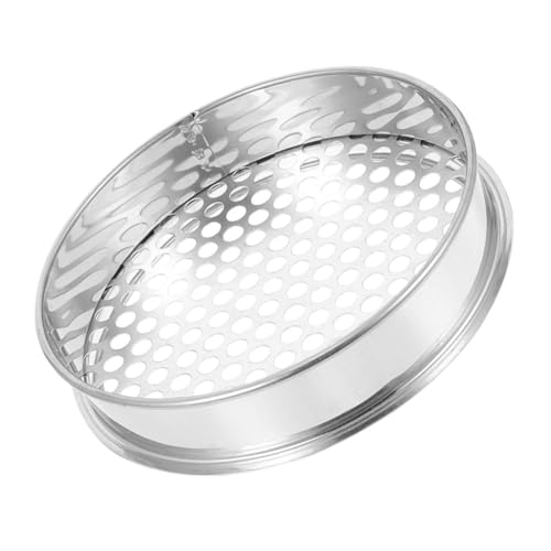SUPVOX Praktisches Gartensieb mit Rundlöchern Edelstahl Bodensieb für Erde und Handlich Leicht Langlebig zum Filtern und Absieben im Gartenbereich SUPVOX Praktisches Gartensieb mit Rundlöchern Edelstahl Bodensieb für Erde und Handlich Leicht Langlebig zum Filtern und Absieben im Gartenbereich von Supvox