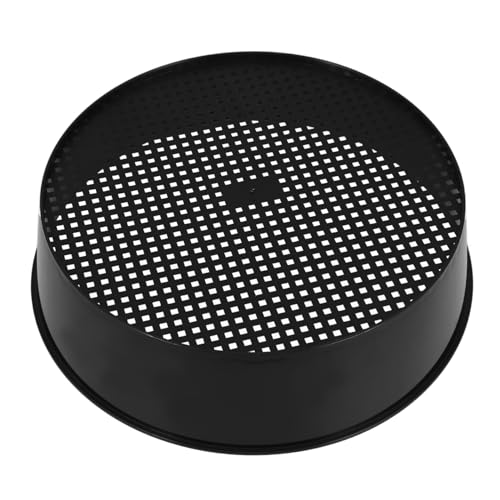 SUPVOX Robustes Rundes Gartensieb aus Kunststoff Effizienter Bodensichter für Gartenerde und Sand Präzises Sieben von Pinienrindenfeinanteilen und Kies Langlebiges Gartensieb für von Supvox