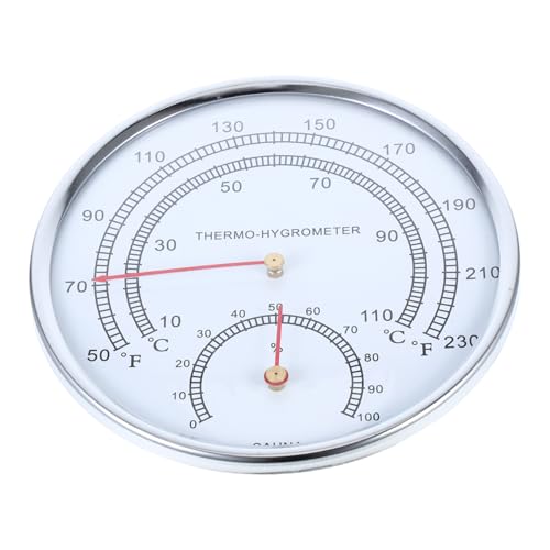 SUPVOX Sauna Thermometer Hygrometer mit Großem Display Genaue Temperatur Feuchtigkeitsmessung Hitzebeständig für Saunaräume Langlebiges Einfach zu Bedienendes Saunazubehör für Zuhause SUPVOX Sauna Thermometer Hygrometer mit Großem Display Genaue Temperatur Feuchtigkeitsmessung Hitzebeständig für Saunaräume Langlebiges Einfach zu Bedienendes Saunazubehör für Zuhause von Supvox
