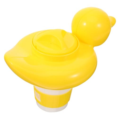 SUPVOX Schwimmbad Dosierschwimmer Kunststoff Behälter Pool Wasserreiniger für Schwimmbad und Badezimmer Langlebiger Pooldispenser zur Schnellen Wasser und Oberflächenreinigung Sicherer SUPVOX Schwimmbad Dosierschwimmer Kunststoff Behälter Pool Wasserreiniger für Schwimmbad und Badezimmer Langlebiger Pooldispenser zur Schnellen Wasser und Oberflächenreinigung Sicherer von Supvox