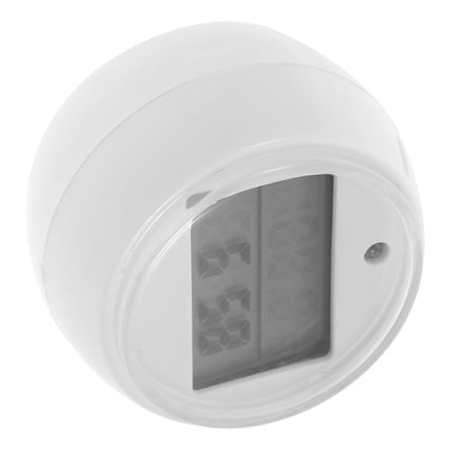 SUPVOX Schwimmendes Poolthermometer mit Schneller Temperaturanzeige Robustes Wasserthermometer für Schwimmbad Eisbad Aquarium und Fischteich Leicht und Ablesbar von Supvox