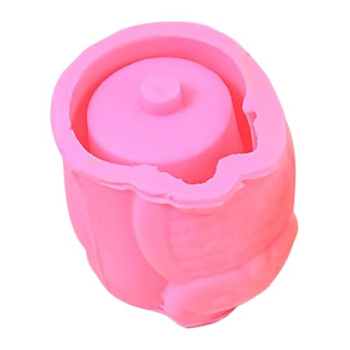 SUPVOX Silikonform Eule Blumentopfform für Beton Epoxidharz DIY Kreativ Basteln Feine Details Stabile Form für Einzigartige Geschenke von Supvox