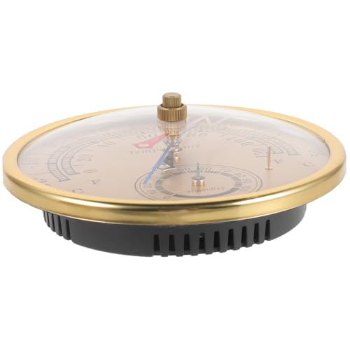 SUPVOX Thermometer Hygrometer für Innen und Außen Glas Kunststoffmaterial Temperatur Feuchtigkeitsmessgerät Wandmontage Geeignet für Haus Büro Gewächshaus Lagerraum SUPVOX Thermometer Hygrometer für Innen und Außen Glas Kunststoffmaterial Temperatur Feuchtigkeitsmessgerät Wandmontage Geeignet für Haus Büro Gewächshaus Lagerraum von Supvox