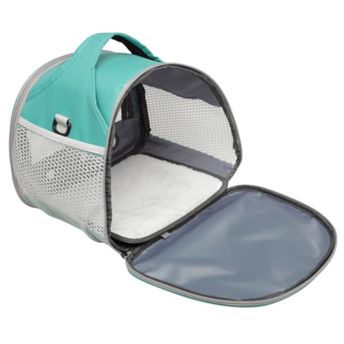 SUPVOX Tragbare Kleintier Reisetasche mit Atmungsaktivem Fenster und Leicht Geeignet für Hamster Meerschweinchen Eichhörnchen und Igel Pflegeleicht und Robust für Outdoor ausflüge von Supvox