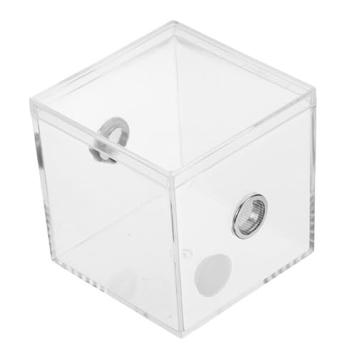 SUPVOX Transparente Insektenbox mit Hoher Einfach zu Reinigen als Terrarium für Spinnen und Reptilien Benutzerfreundliches Habitat zur Beobachtung und Pflege von Supvox