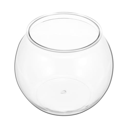 SUPVOX Transparenter Runder Desktop Goldfisch Aquarium Tank aus Bruchsicherem Pet Multifunktional Dekorativ für Schreibtisch Bücherregal mit Kreativem Design für Zuhause und Büro SUPVOX Transparenter Runder Desktop Goldfisch Aquarium Tank aus Bruchsicherem Pet Multifunktional Dekorativ für Schreibtisch Bücherregal mit Kreativem Design für Zuhause und Büro von Supvox