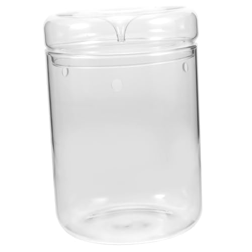 SUPVOX Transparentes Mini Terrarium Glasgefäß für Pflanzen Klarer Terrarium Behälter Kreative Landschaft Vase für Büro und Wohnraumdekoration Vielseitiger Pflanzhalter aus Glas von Supvox
