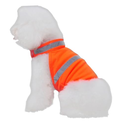 SUPVOX Verstellbare Hundesicherheitsweste Reflektierend Atmungsaktiv Leichte Sommerkleidung für Mittlere Hunde zum Laufen Wandern Sichtbarkeit Erhöhen Sicherheitsweste SUPVOX Verstellbare Hundesicherheitsweste Reflektierend Atmungsaktiv Leichte Sommerkleidung für Mittlere Hunde zum Laufen Wandern Sichtbarkeit Erhöhen Sicherheitsweste von Supvox