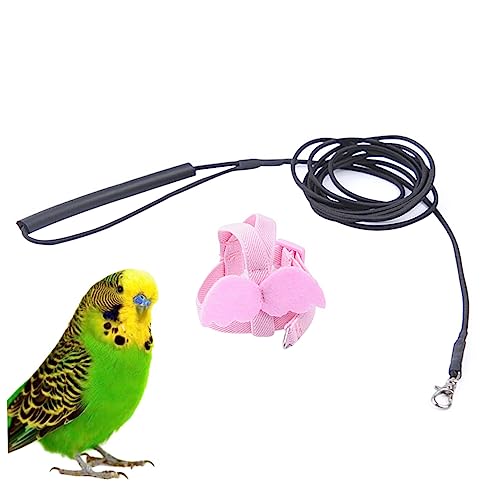 SUPVOX Verstellbares Papageien Geschirr mit Engelsflügeln Elastischem Flugseil Langlebigem Sicherem Material Passend für Vögel für im Freien SUPVOX Verstellbares Papageien Geschirr mit Engelsflügeln Elastischem Flugseil Langlebigem Sicherem Material Passend für Vögel für im Freien von Supvox