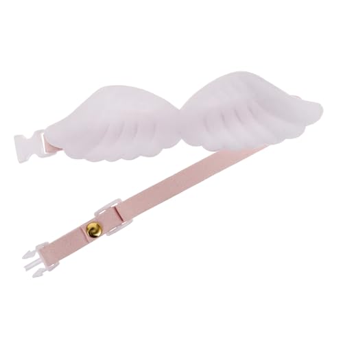 SUPVOX Verstellbares Welpenhalsband mit Engelsflügeln Langlebiges Haustier deko für Kleine und Mittlere Hunde und für Partys und Besondere Anlässe von Supvox