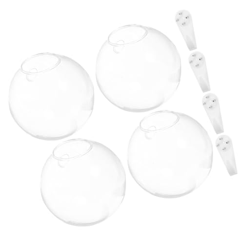 SUPVOX Wandvase aus Glas Hydroponik Einzigartiger Form Transparenter Pflanzgefäß für Wasserpflanzen Einfache Wandmontage für Zimmerdeko und Kleine Pflanzen SUPVOX Wandvase aus Glas Hydroponik Einzigartiger Form Transparenter Pflanzgefäß für Wasserpflanzen Einfache Wandmontage für Zimmerdeko und Kleine Pflanzen von Supvox