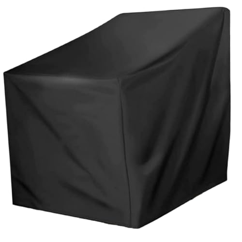 SUPVOX Wasserdichte Oxford Gartenstuhl Abdeckung mit Verstellbarem Kordelzug UV schutz und Strapazierfähigem Material Wetterfeste Patio Möbelhülle für Schaukelstuhl Allwetter SUPVOX Wasserdichte Oxford Gartenstuhl Abdeckung mit Verstellbarem Kordelzug UV schutz und Strapazierfähigem Material Wetterfeste Patio Möbelhülle für Schaukelstuhl Allwetter von Supvox