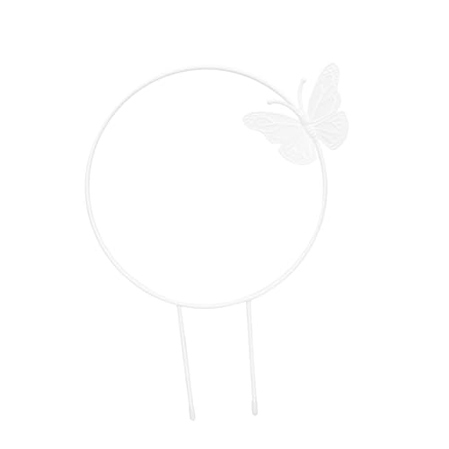 SUPVOX Weißes Stabiles Eisengestell Pflanzengitter als Kletterhilfe für Garten und Zimmerpflanzen Robustes Rankgerüst zur Pflanzenstütze und Dekoration SUPVOX Weißes Stabiles Eisengestell Pflanzengitter als Kletterhilfe für Garten und Zimmerpflanzen Robustes Rankgerüst zur Pflanzenstütze und Dekoration von Supvox