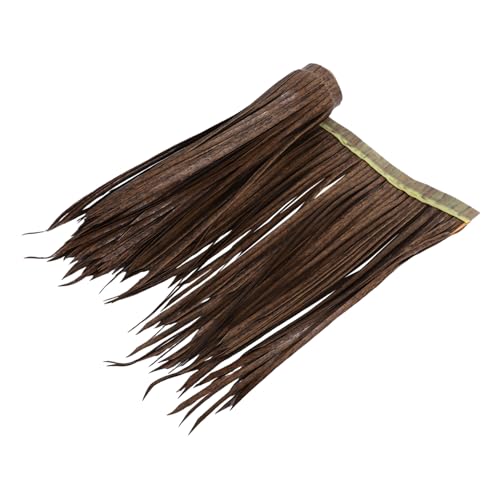 SUPVOX Witterungsbeständiges Feuersicheres Künstliches Strohdach Dekoratives Gartendach Natürlicher Look Pflegeleicht für Garten Terrasse Pavillon Außenbereich von Supvox