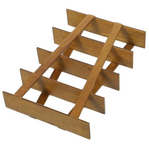 Supvox Bezauberndes Miniatur-holzmöbelset Für Puppenhausdekorationen Im Maßstab 1/12 Für Jungen Und Mädchen Spielzeug-aufbewahrungsständer von Supvox
