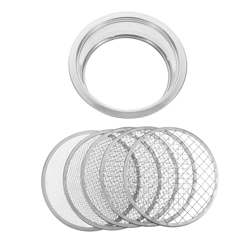 Supvox 1 Satz Gartensieb Teilig Abnehmbares Feinsieb für Steine und Sand für Gartenarbeit und Zimmerpflanzen Verbessert die Pflanzqualität Supvox 1 Satz Gartensieb Teilig Abnehmbares Feinsieb für Steine und Sand für Gartenarbeit und Zimmerpflanzen Verbessert die Pflanzqualität von Supvox