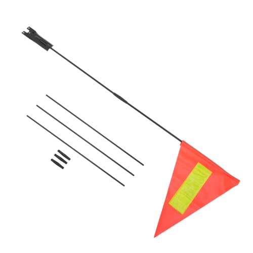 Supvox 1 Satz Hochsichtbare Wetterfeste und Reißfeste Fahne mit Verstellbarem Fahnenmast Sicherheitsflagge für Outdoor Fahrradtouren und Gruppenfahrten Supvox 1 Satz Hochsichtbare Wetterfeste und Reißfeste Fahne mit Verstellbarem Fahnenmast Sicherheitsflagge für Outdoor Fahrradtouren und Gruppenfahrten von Supvox