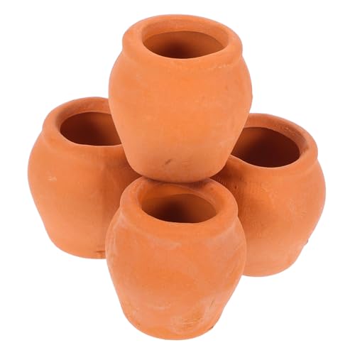 Supvox 1 Satz Mini Anzuchttöpfe Für Sukkulenten Set Kleine Terrakotta Pflanztöpfe Ohne Abflussloch Wetterbeständig Und Platzsparend Dekorative Mini Töpfe Für Zimmer Und Garten Für 4 Stück Supvox 1 Satz Mini Anzuchttöpfe Für Sukkulenten Set Kleine Terrakotta Pflanztöpfe Ohne Abflussloch Wetterbeständig Und Platzsparend Dekorative Mini Töpfe Für Zimmer Und Garten Für 4 Stück von Supvox