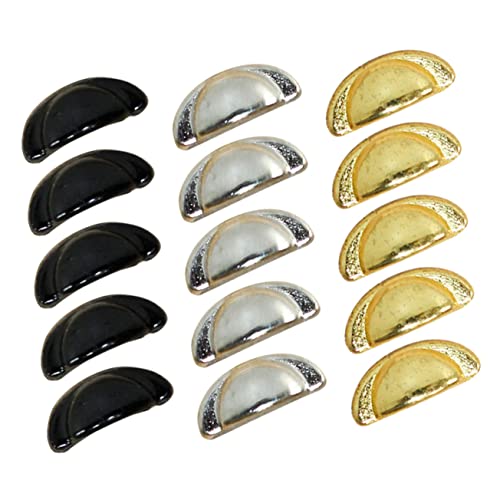 Supvox 1 Satz Puppenhaus Zubehör Hochwertiger Kleine Schubladenknöpfe Gold Silber Und Schwarz Langlebig Und Einfach Zu Montieren Für DIY Minihäuser 15 Stück Supvox 1 Satz Puppenhaus Zubehör Hochwertiger Kleine Schubladenknöpfe Gold Silber Und Schwarz Langlebig Und Einfach Zu Montieren Für DIY Minihäuser 15 Stück von Supvox