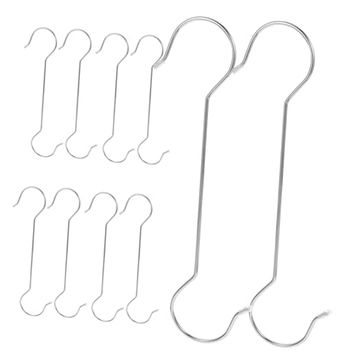 Supvox 10 Stück Aufhängehaken für Pflanzgefäße und Vogelfutterspender Robust Witterungsbeständig für Garten Terrasse und Außenbereich von Supvox