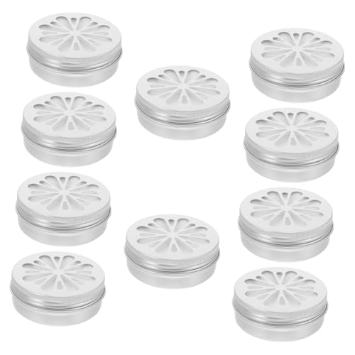 Supvox 10 Stück Teiliges Hundeduft trainingsset aus Robustem Aluminium Widerstandsfähige Geruchserkennungsboxen für Such Spürhunde Vielseitige Trainingsbehälter zur Geruchsschulung und von Supvox