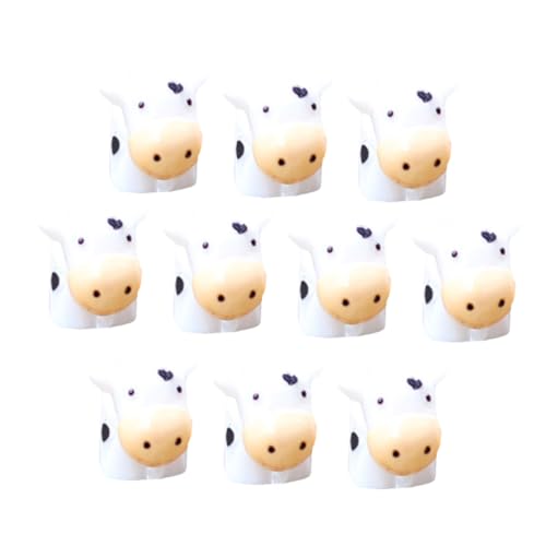 Supvox 10 Stück Teiliges Niedliche Resin Mini Kuh Figuren Dekorative DIY Mooslandschaft Miniatur Bauernhoftiere für Bonsai Büro Geschenkideen Supvox 10 Stück Teiliges Niedliche Resin Mini Kuh Figuren Dekorative DIY Mooslandschaft Miniatur Bauernhoftiere für Bonsai Büro Geschenkideen von Supvox