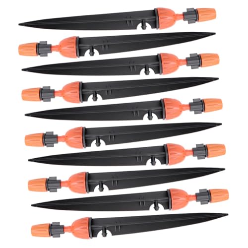 Supvox 10 Stück Teiliges Verstellbares Bewässerungsset mit Erdspieß Rotierbarem Tropfer und Wasserfluss Installieren für Garten und Pflanzenbewässerungssysteme Supvox 10 Stück Teiliges Verstellbares Bewässerungsset mit Erdspieß Rotierbarem Tropfer und Wasserfluss Installieren für Garten und Pflanzenbewässerungssysteme von Supvox