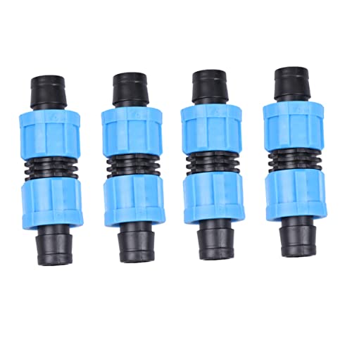 Supvox 10 Stück Tropfbewässerung Mit Verschlussschnalle Bewässerungsschlauchverbinder Bewässerungswinkelstück Grabbewässerungsarmaturen Bewässerungskupplungen Garten Tropfschlauch von Supvox