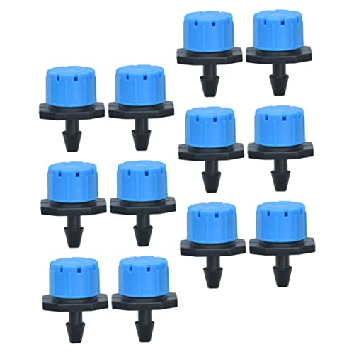 Supvox 100 Stück Bewässerungs Tropfer mit Löchern Verstellbarer Garten Irrigator Robuster Gleichmäßige Wasserabgabe Flexibel für Tropfsysteme und Hochbeete Geeignet von Supvox