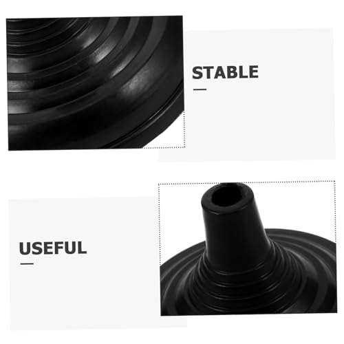 Supvox 12 Stück Mini Flaggenhalter Schreibtisch Flaggenständer Basis Rund Robust Indoor Flagpole Sockel für Büro Meeting Feierlichkeiten von Supvox