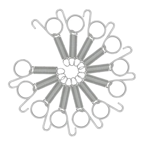 Supvox 12 Stück Teiliges Edelstahl Federhaken für Haustierkäfig Türsicherung Rostfrei Langlebig mit Glatten Kanten Vielseitig Einsetzbar für Kaninchen Vogel Hamsterkäfige Einfache Supvox 12 Stück Teiliges Edelstahl Federhaken für Haustierkäfig Türsicherung Rostfrei Langlebig mit Glatten Kanten Vielseitig Einsetzbar für Kaninchen Vogel Hamsterkäfige Einfache von Supvox