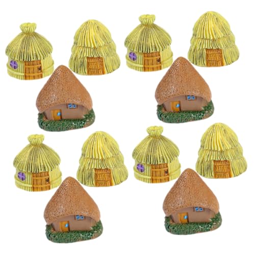 Supvox 12 Stück Teiliges Micro Landscape Miniaturhaus aus Witterungsbeständigem Harz Kleine Gartenhaus Figuren mit Lebendigem Design für Garten Desktop Deko und Miniatur Landschaften Supvox 12 Stück Teiliges Micro Landscape Miniaturhaus aus Witterungsbeständigem Harz Kleine Gartenhaus Figuren mit Lebendigem Design für Garten Desktop Deko und Miniatur Landschaften von Supvox