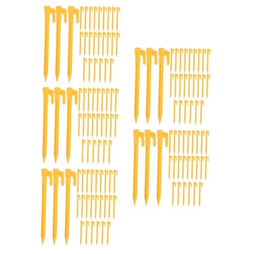 Supvox 120 Stck Teiliges Kunststoff Zeltnägel Stabile und Wiederverwendbare Zeltpflöcke Ultraleicht Windfest für Strand Garten Camping und Outdoor Zelte Gelb Supvox 120 Stck Teiliges Kunststoff Zeltnägel Stabile und Wiederverwendbare Zeltpflöcke Ultraleicht Windfest für Strand Garten Camping und Outdoor Zelte Gelb von Supvox
